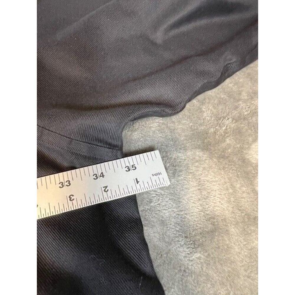 Men's Rochester Black Long Sleeve Shirt Size 22 36/37 - Picture 4 of 5